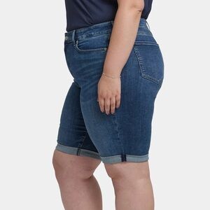 NYDJ Cuffed Bermuda Jean Shorts